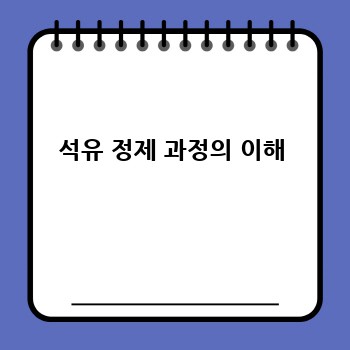 석유 정제 과정의 이해