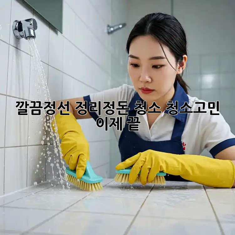 ✨ 깔끔정선✨ 정리정돈 청소🧹, 청소고민 이제 끝!