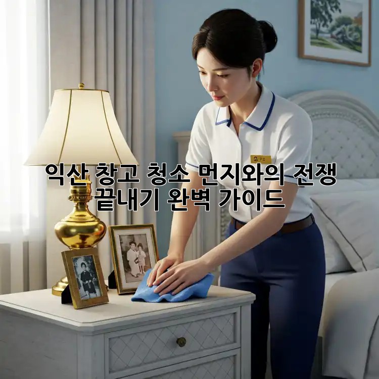 익산 창고 청소, 먼지와의 전쟁 끝내기! 완벽 가이드