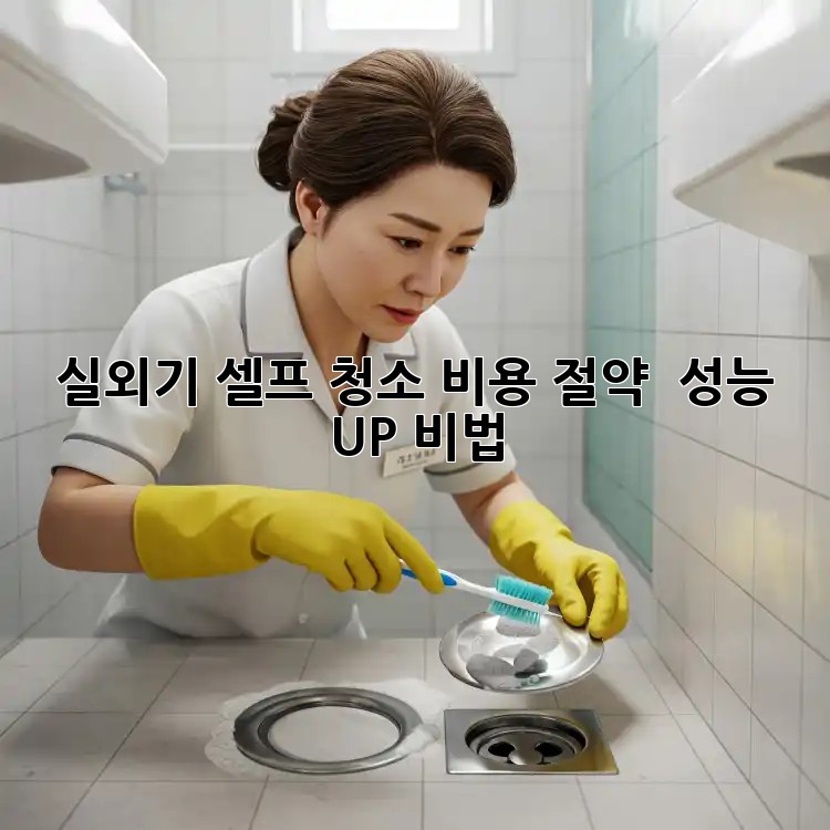 실외기 셀프 청소: 비용 절약 & 성능 UP 비법 💰✨