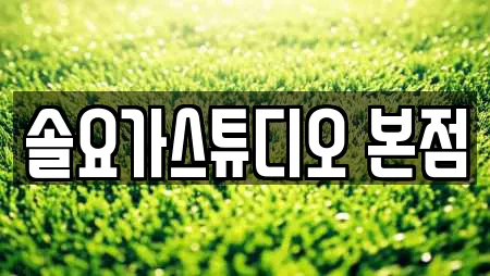 솔요가스튜디오 본점
