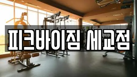 피크바이짐 세교점