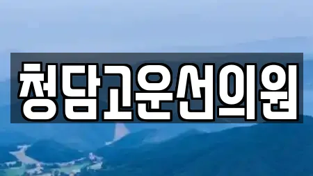 청담고운선의원