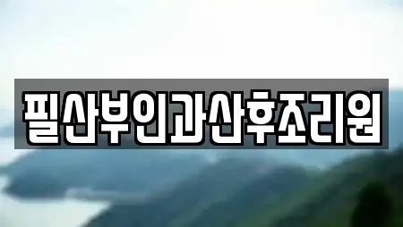 필산부인과산후조리원