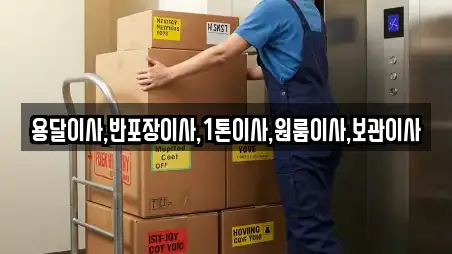 용달이사,반포장이사,1톤이사,원룸이사,보관이사