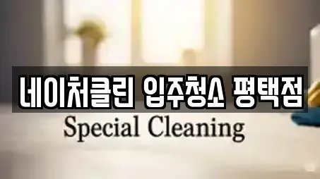 네이처클린 입주청소 평택점