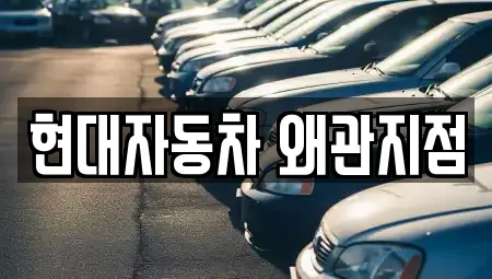 현대자동차 왜관지점