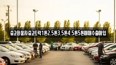 중고화물차중고트럭1톤2.5톤3.5톤4.5톤5톤매매수출매입