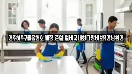 경주하수구뚫음청소,세정,준설,설비국내최다장비보유강남환경