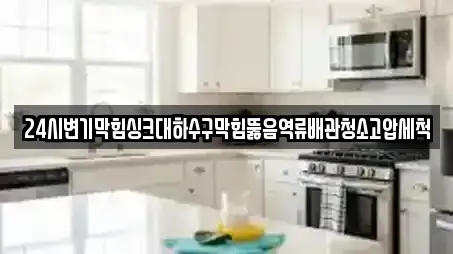 24시변기막힘싱크대하수구막힘뚫음역류배관청소고압세척