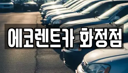 에코렌트카 화정점