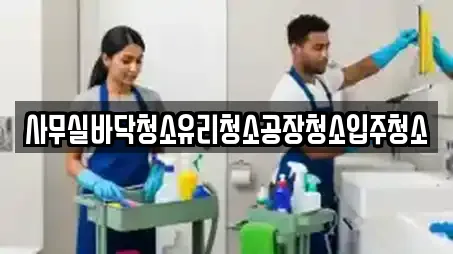 사무실바닥청소유리청소공장청소입주청소