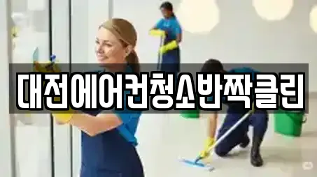 대전에어컨청소반짝클린