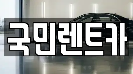 국민렌트카