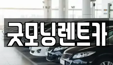 굿모닝렌트카