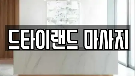 드타이랜드 마사지