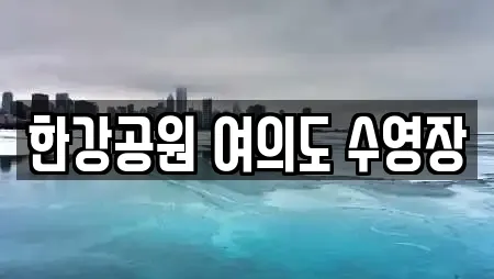 한강공원 여의도 수영장