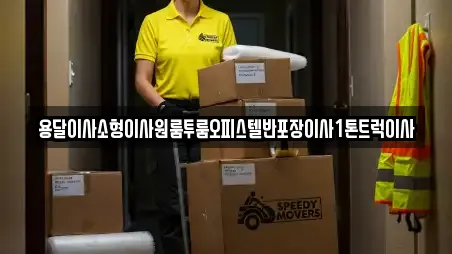 용달이사소형이사원룸투룸오피스텔반포장이사1톤트럭이사