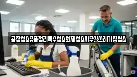 공장청소유품정리특수청소화재청소사무실쓰레기집청소