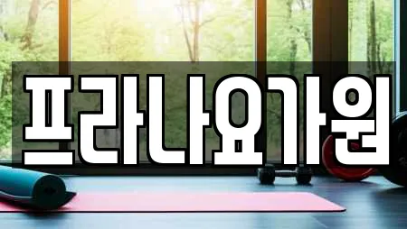 프라나요가원