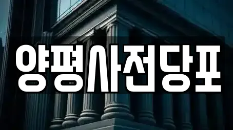 양평사전당포