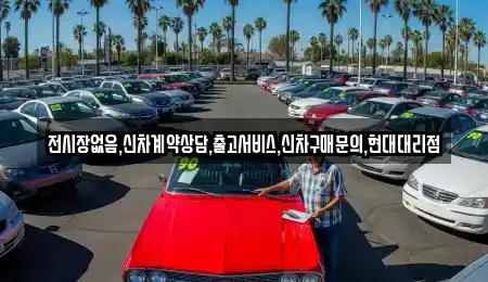 전시장없음,신차계약상담,출고서비스,신차구매문의,현대대리점