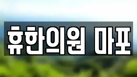 휴한의원 마포