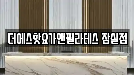 더에스핫요가앤필라테스 잠실점