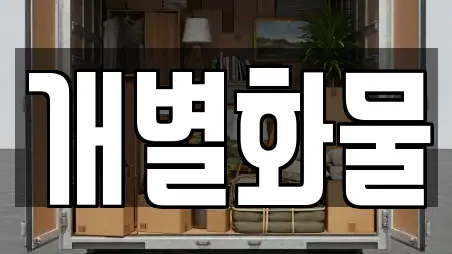 개별화물