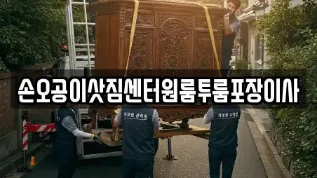 손오공이삿짐센터원룸투룸포장이사