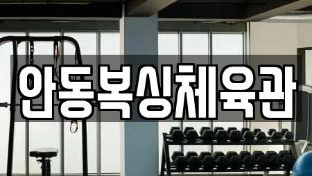안동복싱체육관