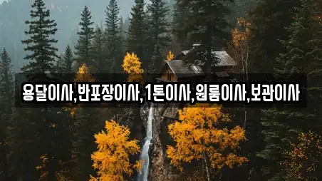 용달이사,반포장이사,1톤이사,원룸이사,보관이사