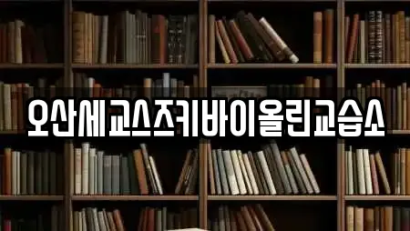 오산세교스즈키바이올린교습소