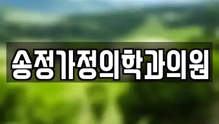 송정가정의학과의원