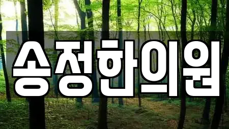 송정한의원