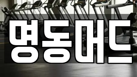 명동머드