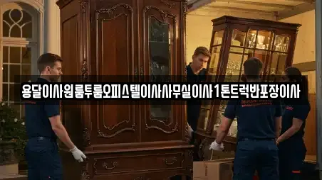 용달이사원룸투룸오피스텔이사사무실이사1톤트럭반포장이사