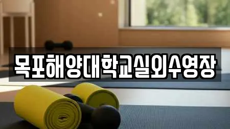목포해양대학교실외수영장