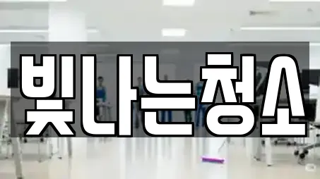 빛나는청소