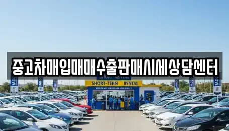 중고차매입매매수출판매시세상담센터