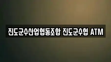 전당포 6곳 제공 (진도군 의신면)