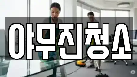 야무진청소