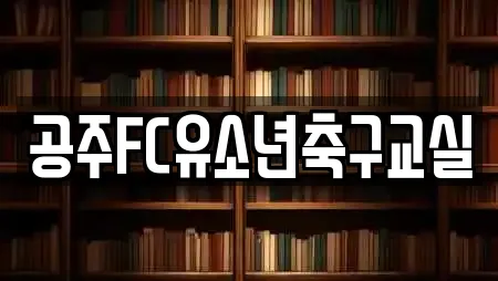 공주FC유소년축구교실