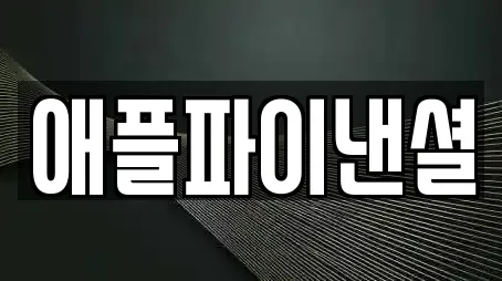 애플파이낸셜