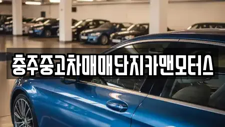 충주중고차매매단지카맨모터스