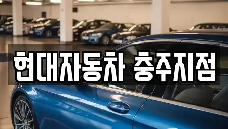 현대자동차 충주지점