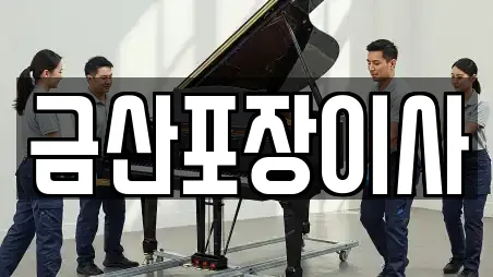 금산포장이사