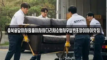 충북용달이사원룸이사사다리차소형사무실반포장이사이삿짐