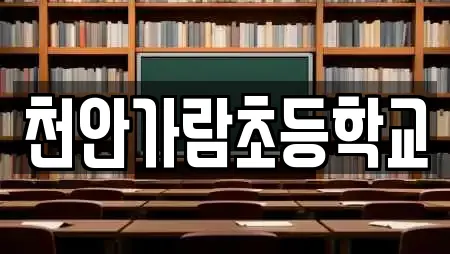 천안가람초등학교