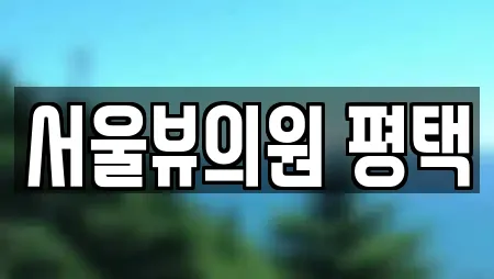 서울뷰의원 평택